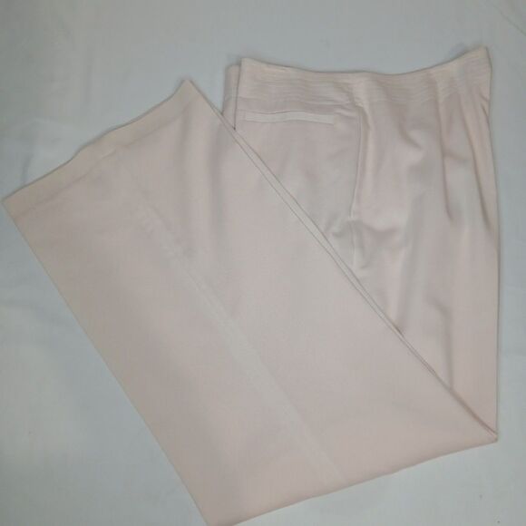 Sigrid Olsen Collection Petites Pale Pink Tailored Slacks Pants Sz 8P Money NWT - Picture 1 of 7